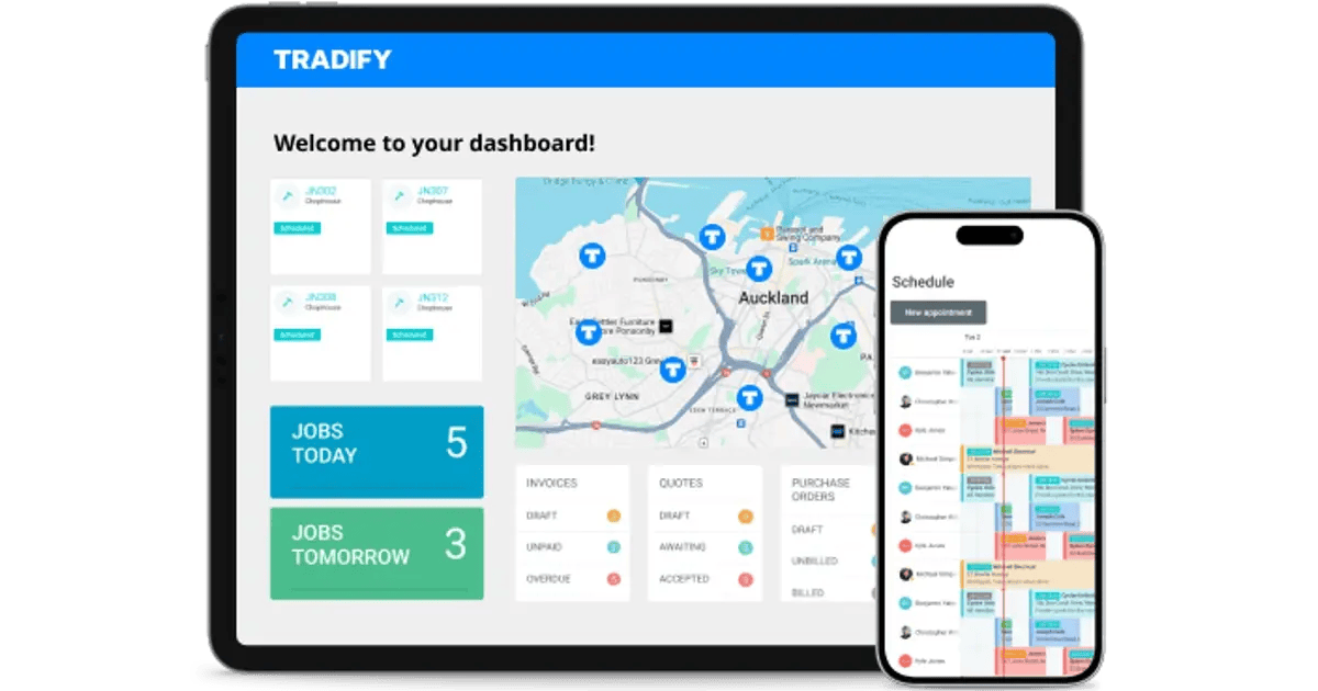 Job Management Software for Tradies Try Free! Tradify™
